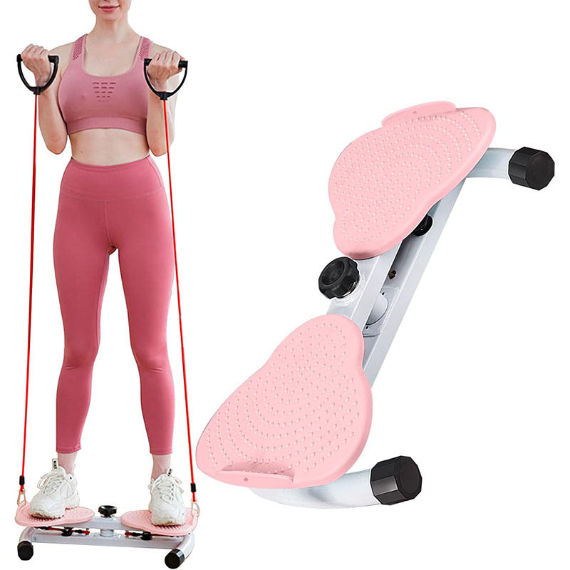 The Waist Twist Exercise Machine is expertly designed to support weight loss and strengthen core abdominal muscles.