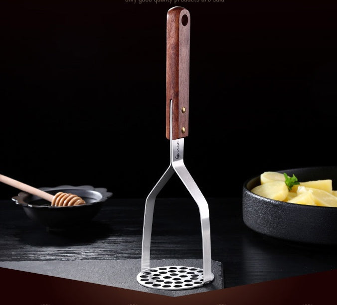 Potatoes Masher Stainless Steel Manual  Non Stick Handle Kitchen Tool Potato Press For Baby Food Smasher Fruit Pumpkin